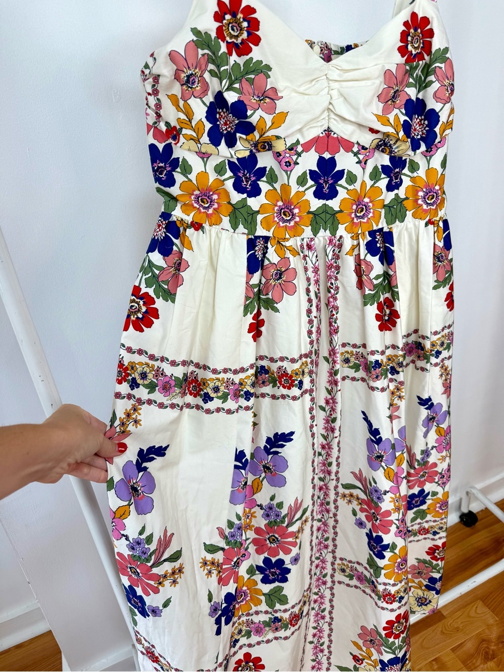 *NWT* Boden Meadow Fit & Flare Midi Dress - Picture 7 of 9